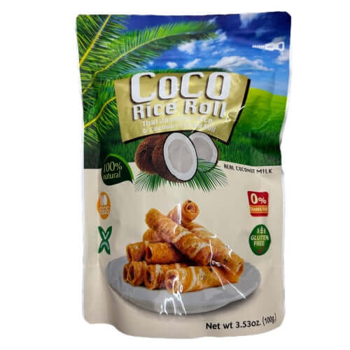 🌱 COCO Rice Roll Kokosgeschmack (Glutenfrei) 100g