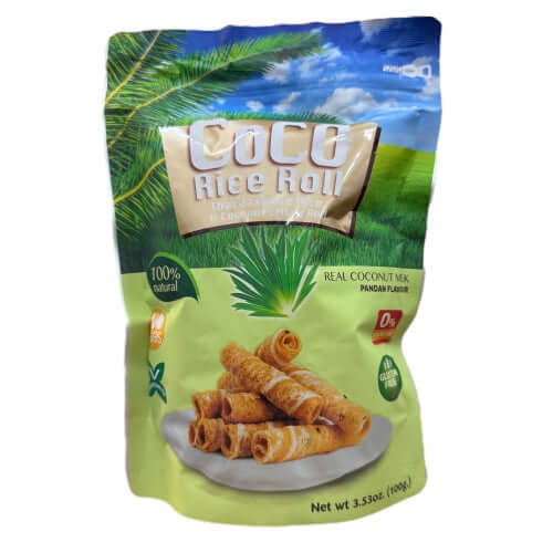 COCO Rice Roll Pandangeschmack (Glutenfrei) 100g