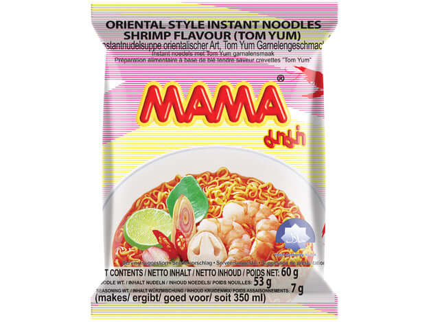 MAMA Instant Nudeln Tom Yum Garnelen 60g