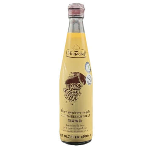 MEGACHEF Glutenfreie Soja Sauce (Vegan) 500ml