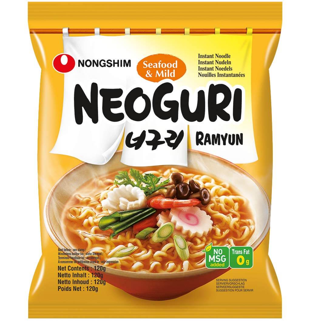 NONGSHIM Mild Neoguri Instant Nudeln 120g