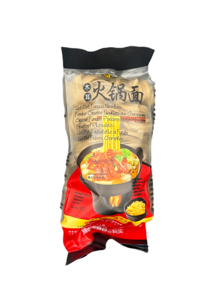 QIU-SHI Fungus Hot Pot Noodles 300g