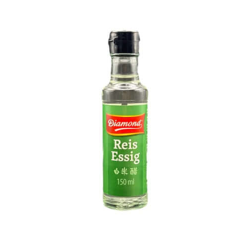 DIAMOND Reisessig 150ml bottle, mild rice vinegar for authentic Asian cuisine, perfect for sushi and marinades.