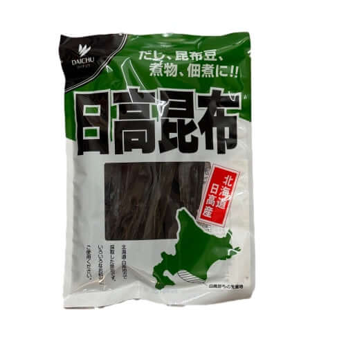 DAICHU Hidaka Konbu Seetang 30g - getrockneter Kombu-Seetang aus Hokkaidō, ideal für Dashi, Suppen und Eintöpfe.