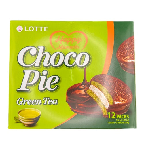 LOTTE Green Tea Choco Pie 336g