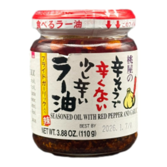 MOMOYA Chili Öl Taberu La-Yu 110g