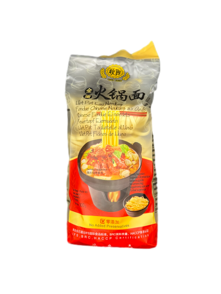 QIU-SHI Egg Hot Pot Noodles 300g