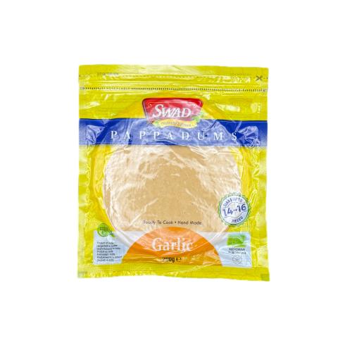SWAD Garlic Papadums 200g