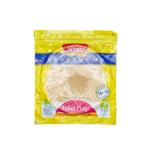 SWAD Udad Plain Pappadums 200g