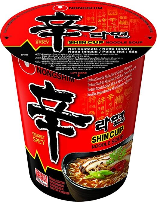 NONGSHIM Shin Ramyun Cup Instant Nudeln 68g