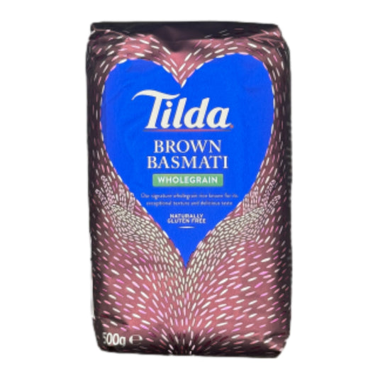 TILDA Wholegrain Brown Basmati 500g