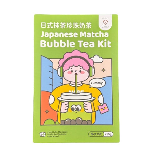 TOKIMEKI Matcha Bubble Tea Kit (3 Portionen) 255g