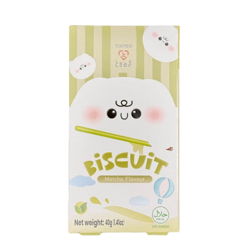 TOKIMEKI Matcha Flavor Biscuit 40g