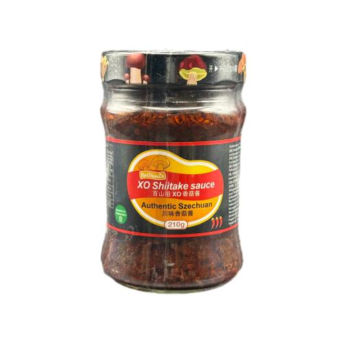 X.O - Authentic Szechuan Shiitake-Sauce 210g (sehr scharf 🌶️🌶️🌶️)