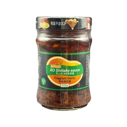 X.O - Fragrant Garlic Shiitake-Sauce 210g (leicht scharf 🌶️)
