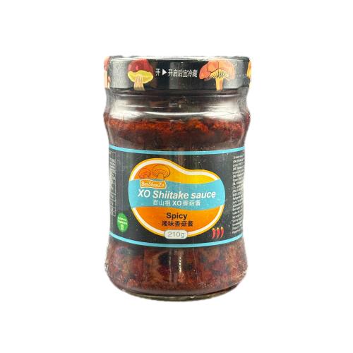 X.O - Spicy Shiitake-Sauce 210g (sehr scharf 🌶️🌶️🌶️)
